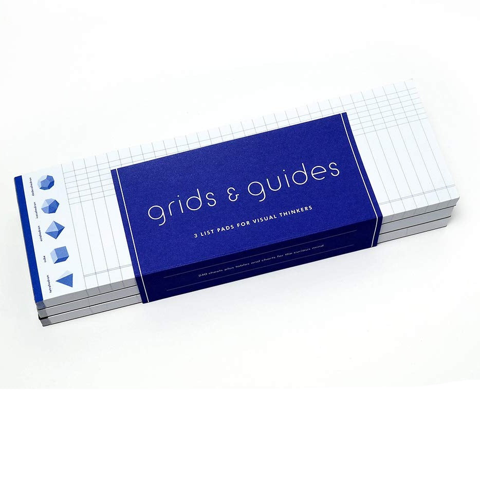 Grids & Guides: 3 List Pads for Visual Thinkers