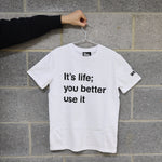 Ai Weiwei It's life; you better use it' T-Shirt XL