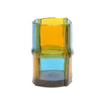 Enzo Mari Soft Resin Vase Small - Yellow and Blue