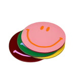 Smiley Face Coasters - Set of 4