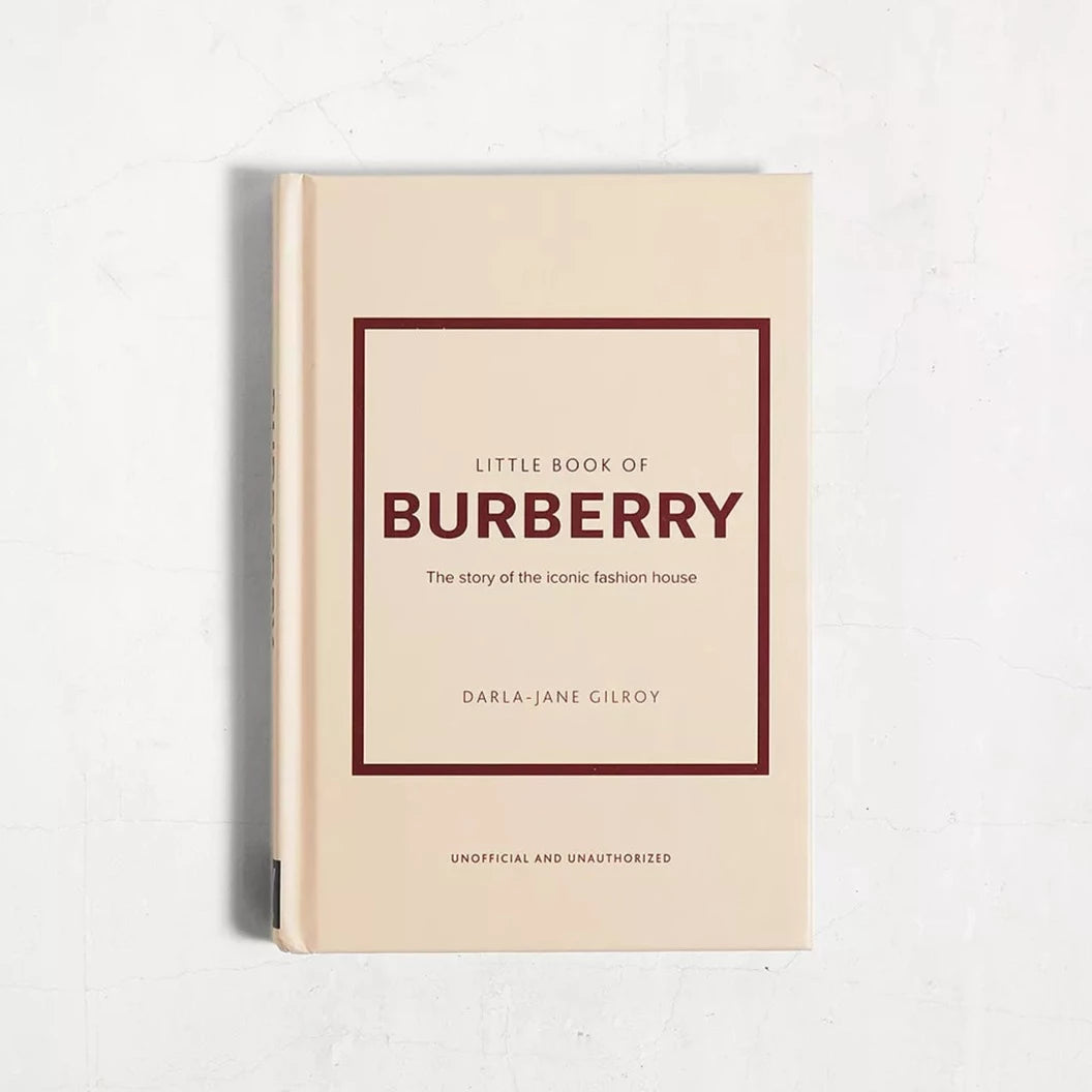 frontcover of the Little Book of Burberry