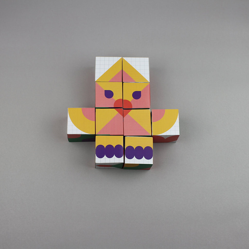 10 Piece Puzzle Block Toy - bird