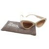 Retro Cream Sunglasses