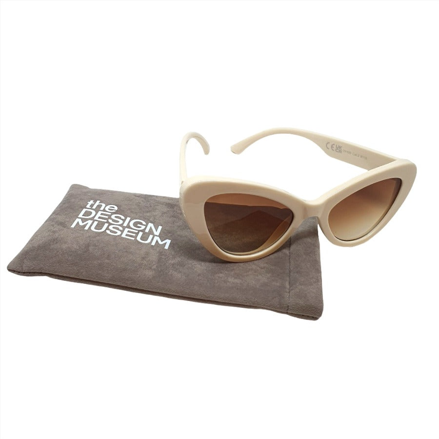 Retro Cream Sunglasses