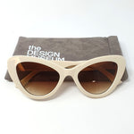 Retro Cream Sunglasses