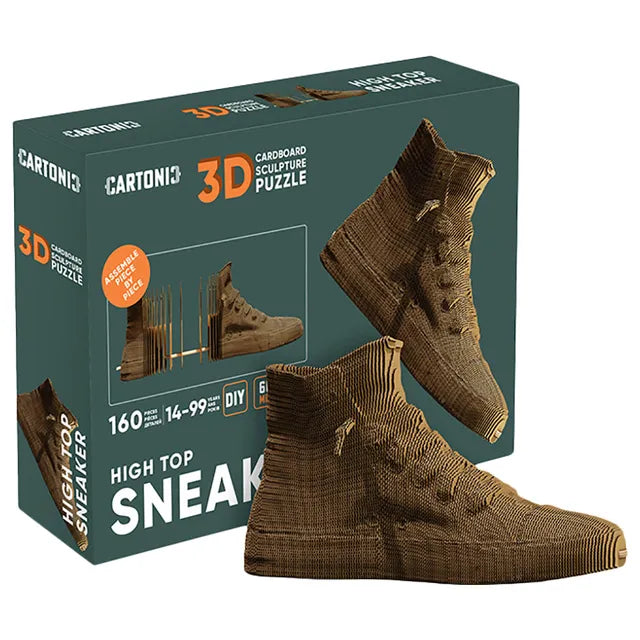 3D High Top Sneaker Puzzle