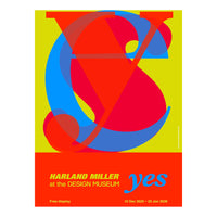 Harland Miller Limited Edition 'Yes' Exhibition Poster - 60 x 80 cm (Pre-Order)
