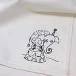 Tim Burton Illustration Napkin