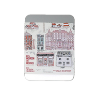 Wes Anderson Buildings 1000 Piece Jigsaw Puzzle