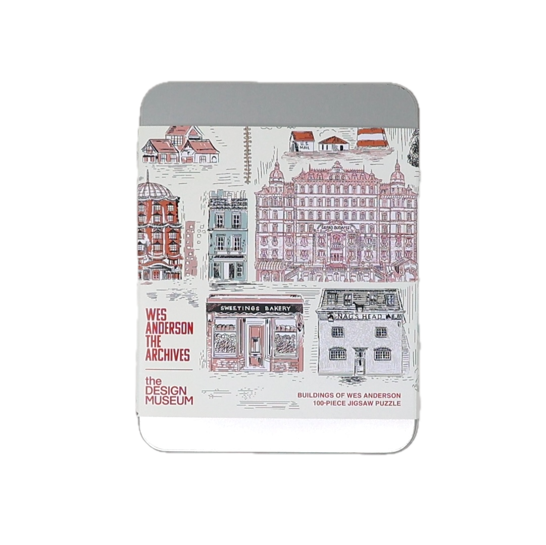 Wes Anderson Buildings 1000 Piece Jigsaw Puzzle