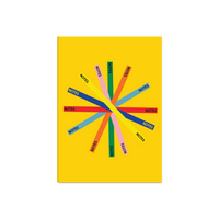 the Design Museum x Good Tuesday Starburst A5 Notebook
