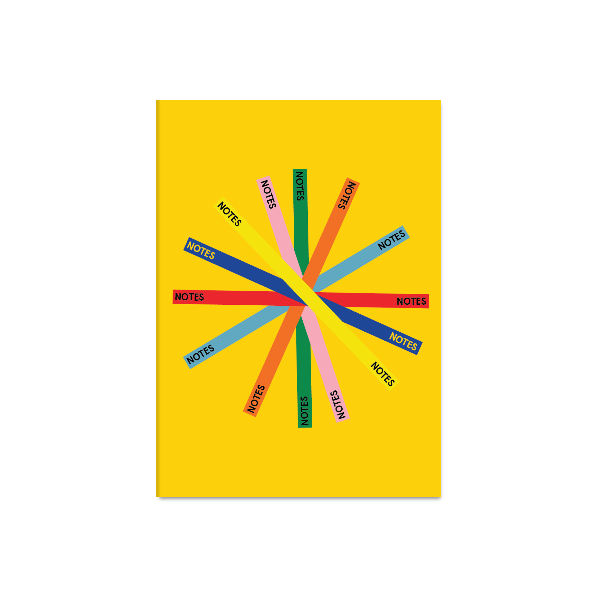 the Design Museum x Good Tuesday Starburst A5 Notebook