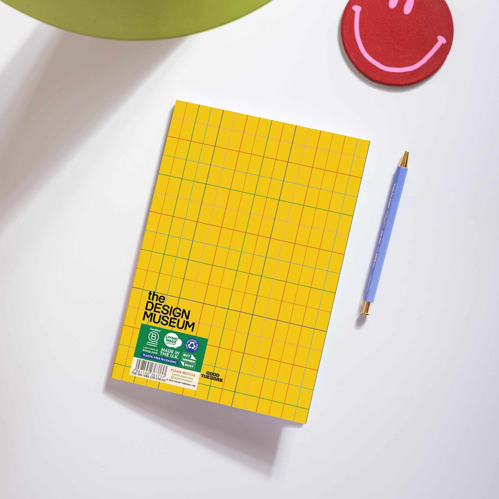 the Design Museum x Good Tuesday Starburst A5 Notebook