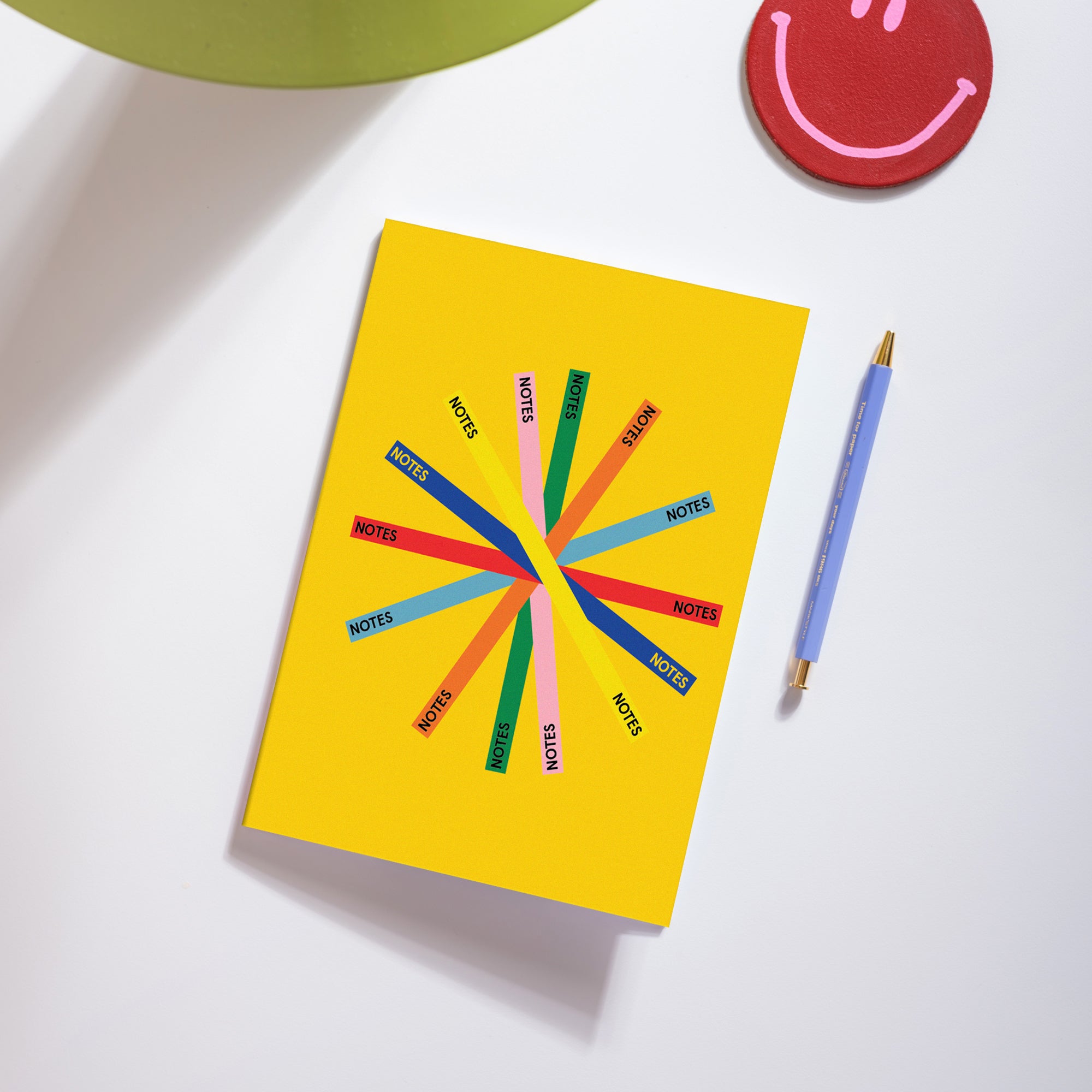 the Design Museum x Good Tuesday Starburst A5 Notebook