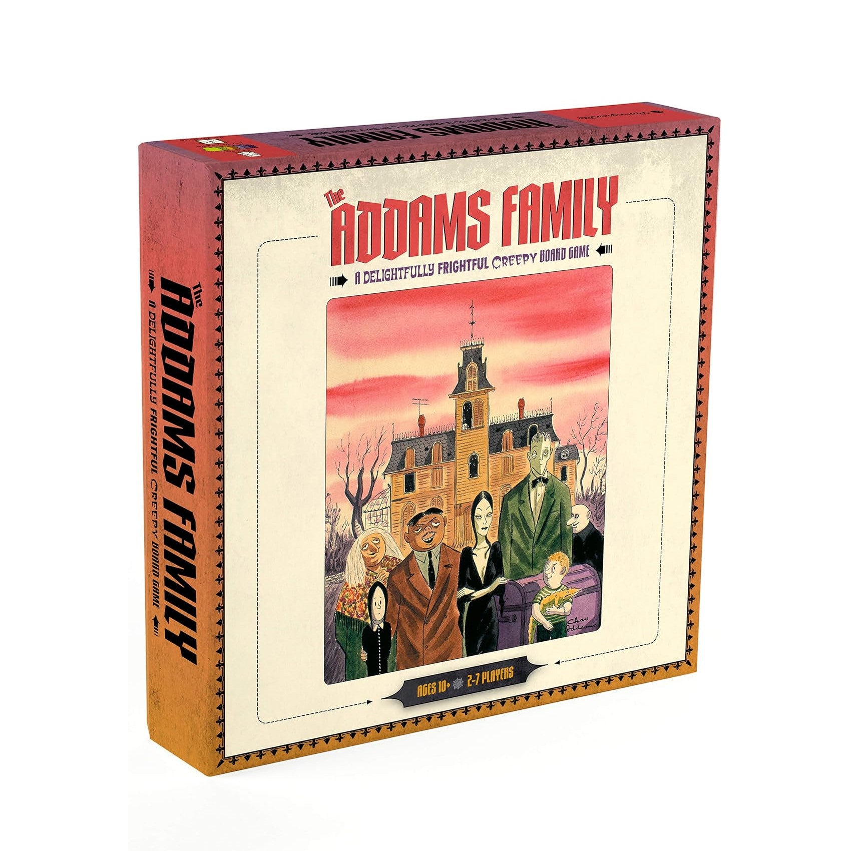 The Addams Family: A Delightfully Frightful Creepy Board Game