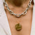 Alighieri necklace on model.