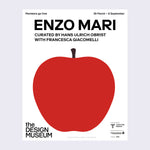Uno, La Mela Enzo Mari Apple Exhibition Poster 40 x 50cm