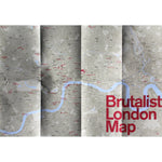 Brutalist Map of London