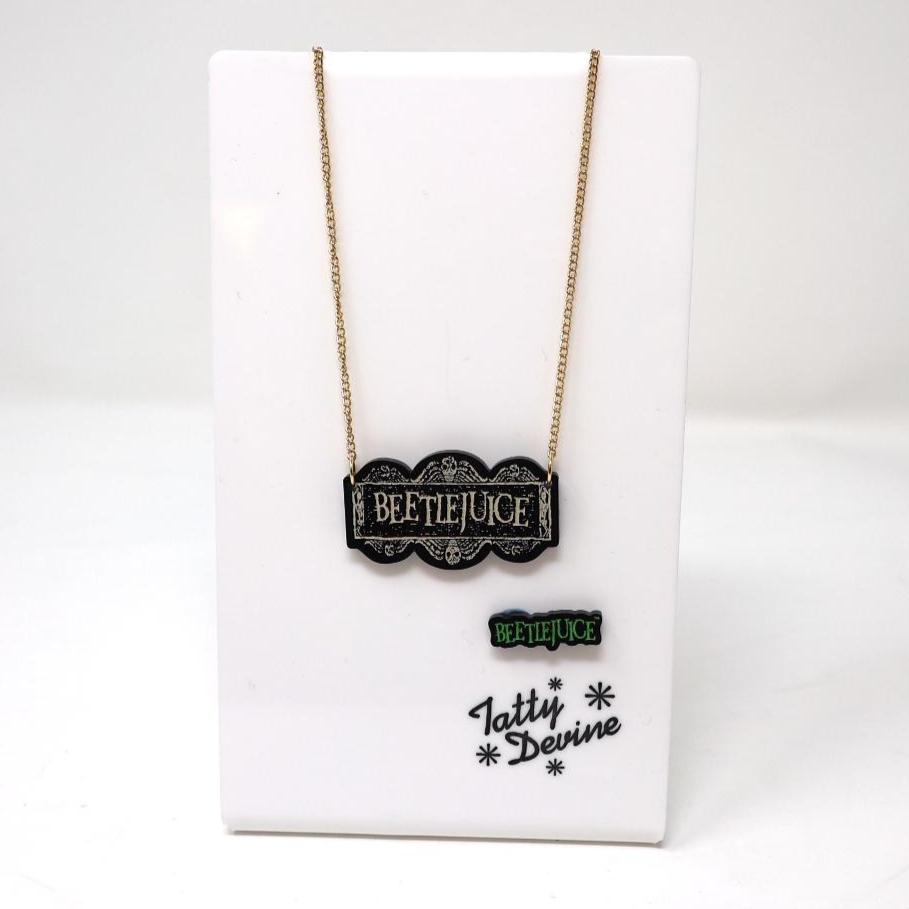 Tatty Devine Beetlejuice Necklace