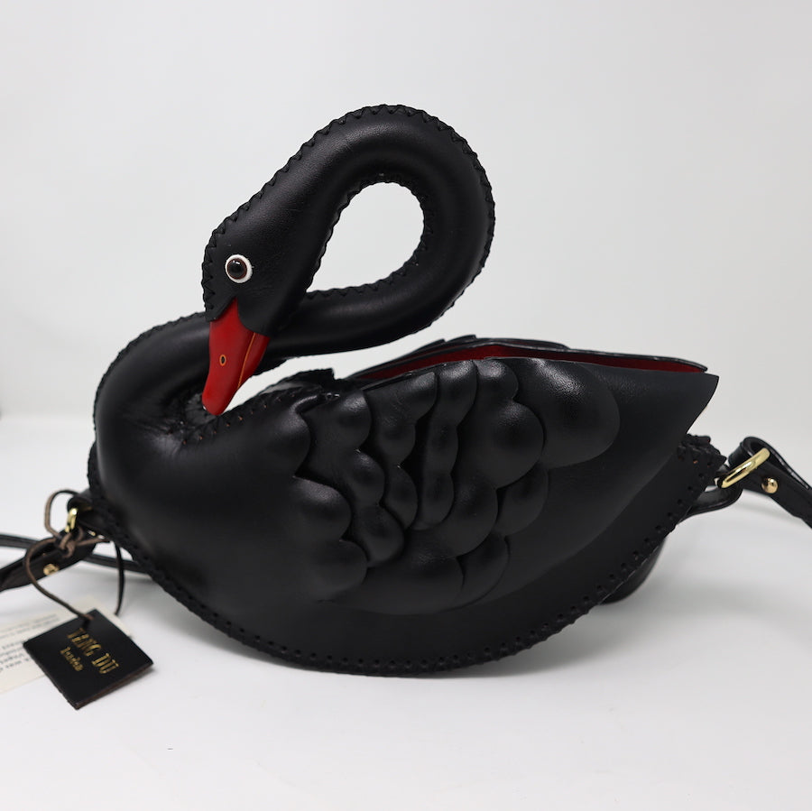 Yang Du Black Swan Handbag
