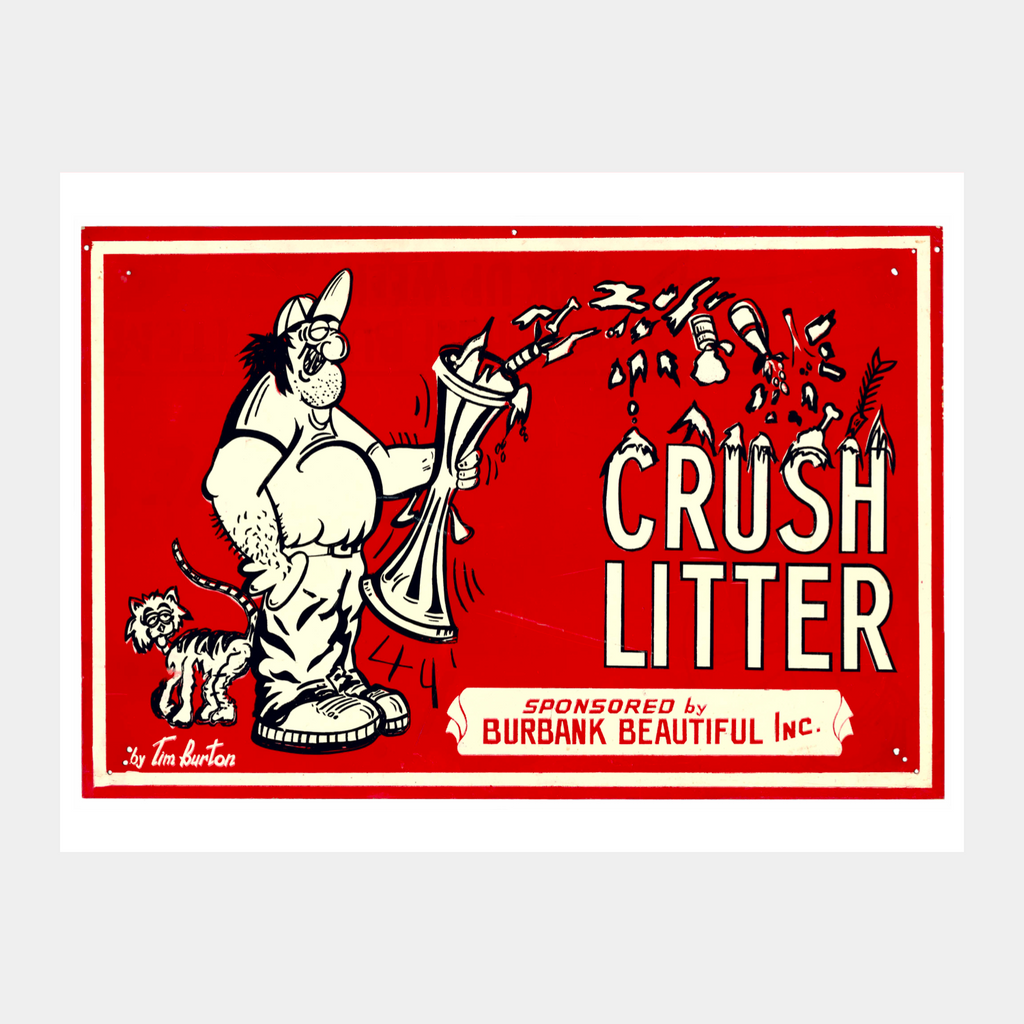 Tim Burton Crush Litter Print 30 X 40 Cm Design Museum Shop Tim burton crush litter print 30 x 40 cm design museum shop