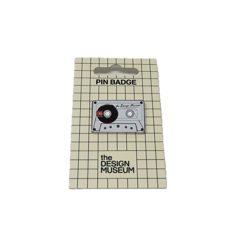 Crowdsourced Wall Cassette Tape Enamel Pin Badge