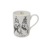 Fine bone china mug with Tim Burton illustration