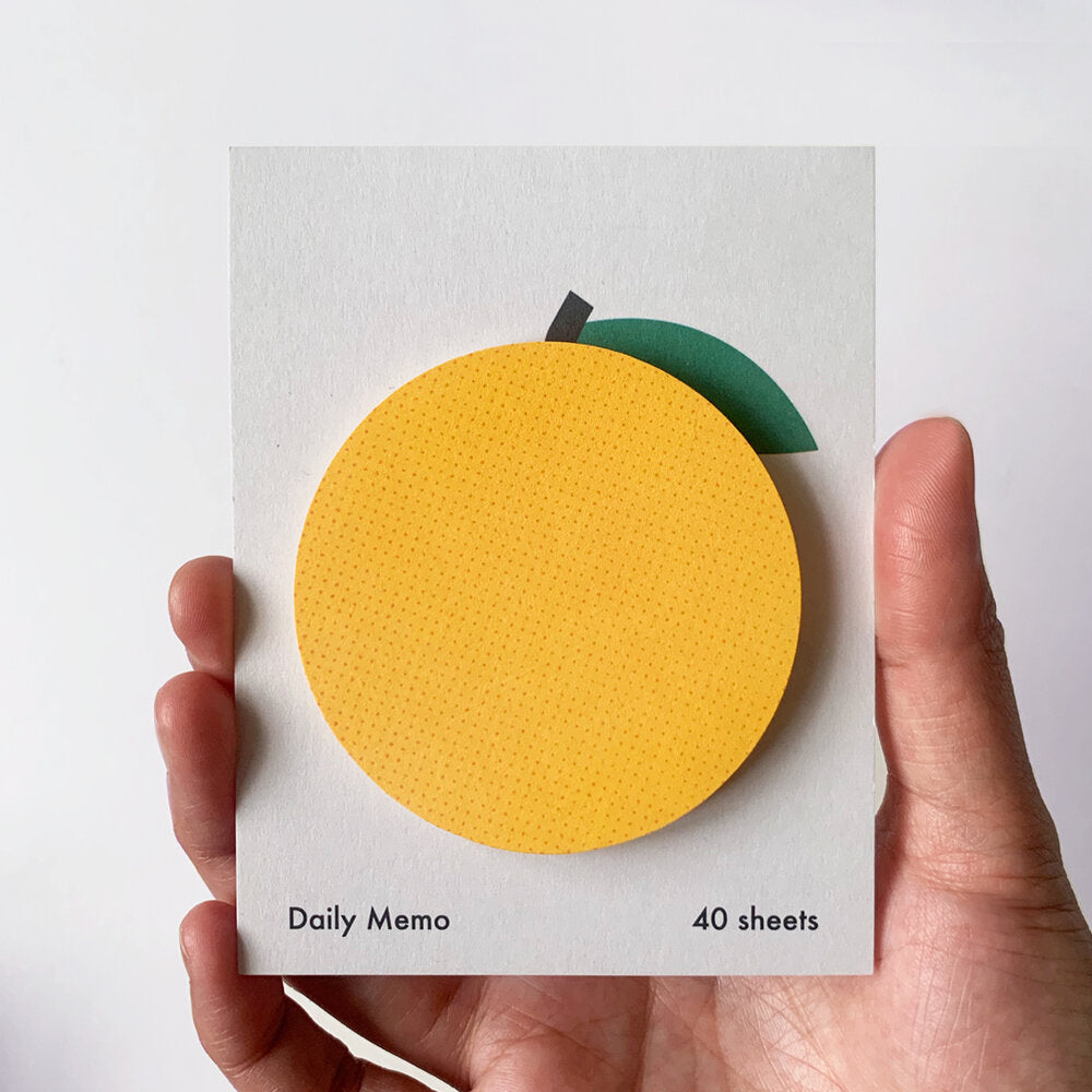 Clementine Sticky Notes Pad