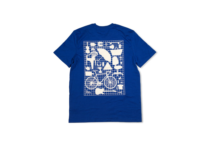 Crowdsourced Wall Blue Chair T-Shirt