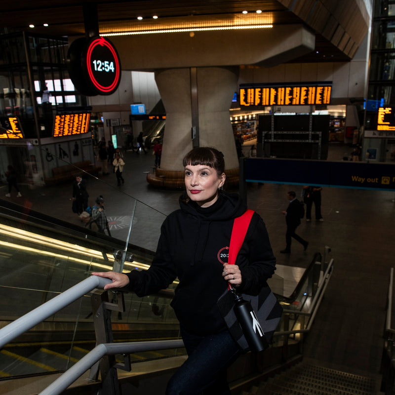 Double Arrow Rail Logo Bag by the Design Museum