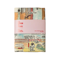 Wes Anderson Royal Tenenbaums Richie's Mural by Eric Chase Anderson Tea Towel