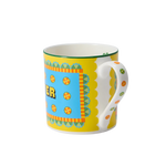 Yinka Ilori yellow china mug