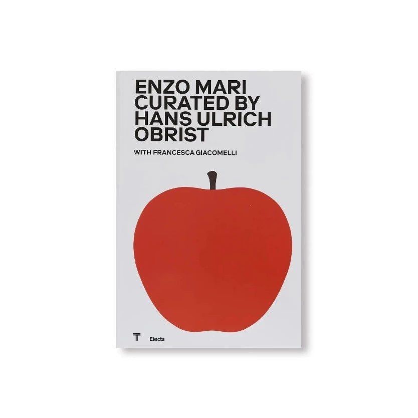 Front of a book with an apple on the cover