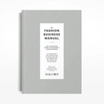 Picture of the Fashion Business Manual book on a white bakground