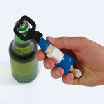 Blue Foosball Bottle Opener