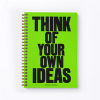 Anthony Burrill sketchpad notebook