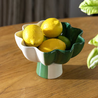 Sun Green Ceramic Bowl