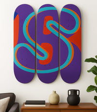 Harland Miller skateboards