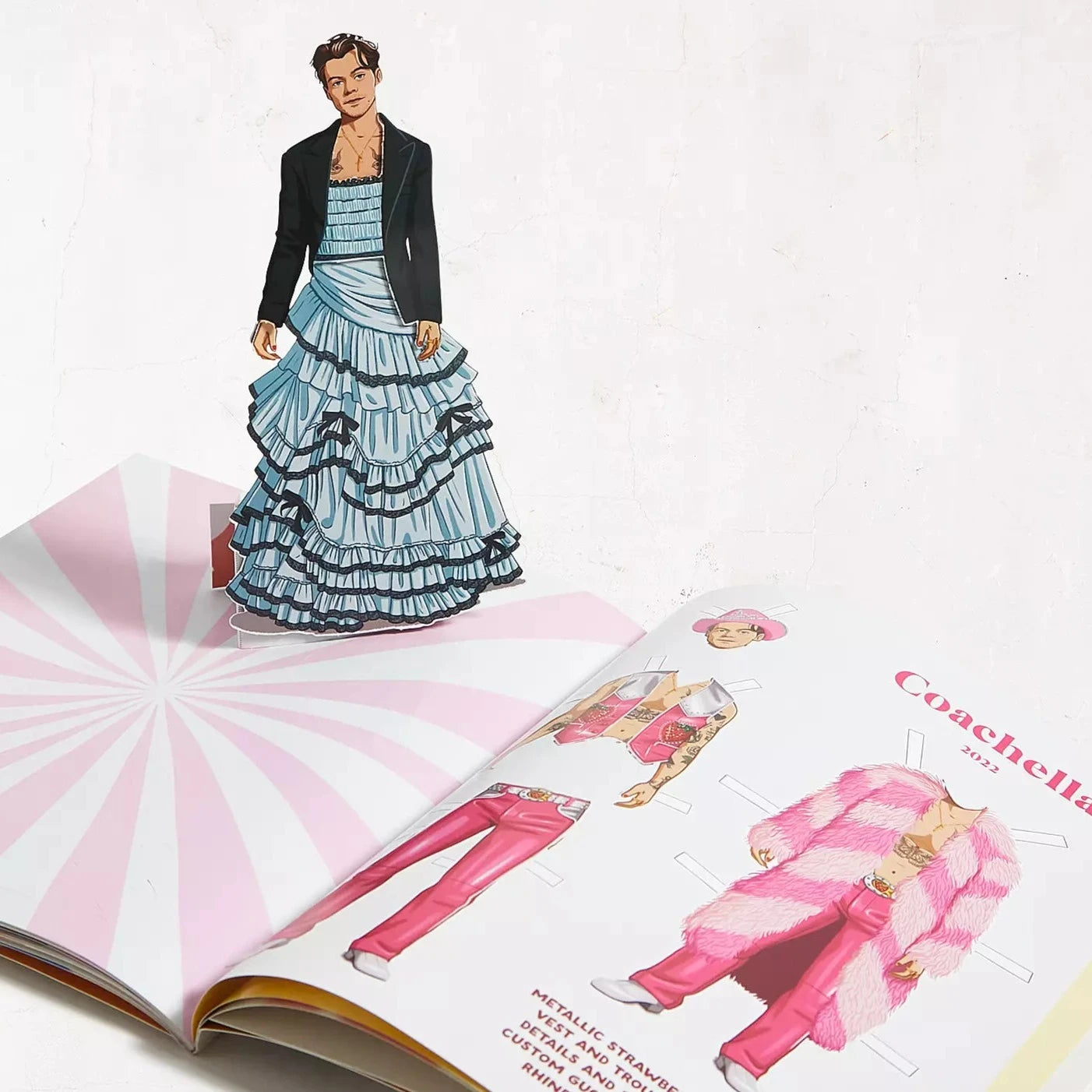 Harry Styles pop-up book