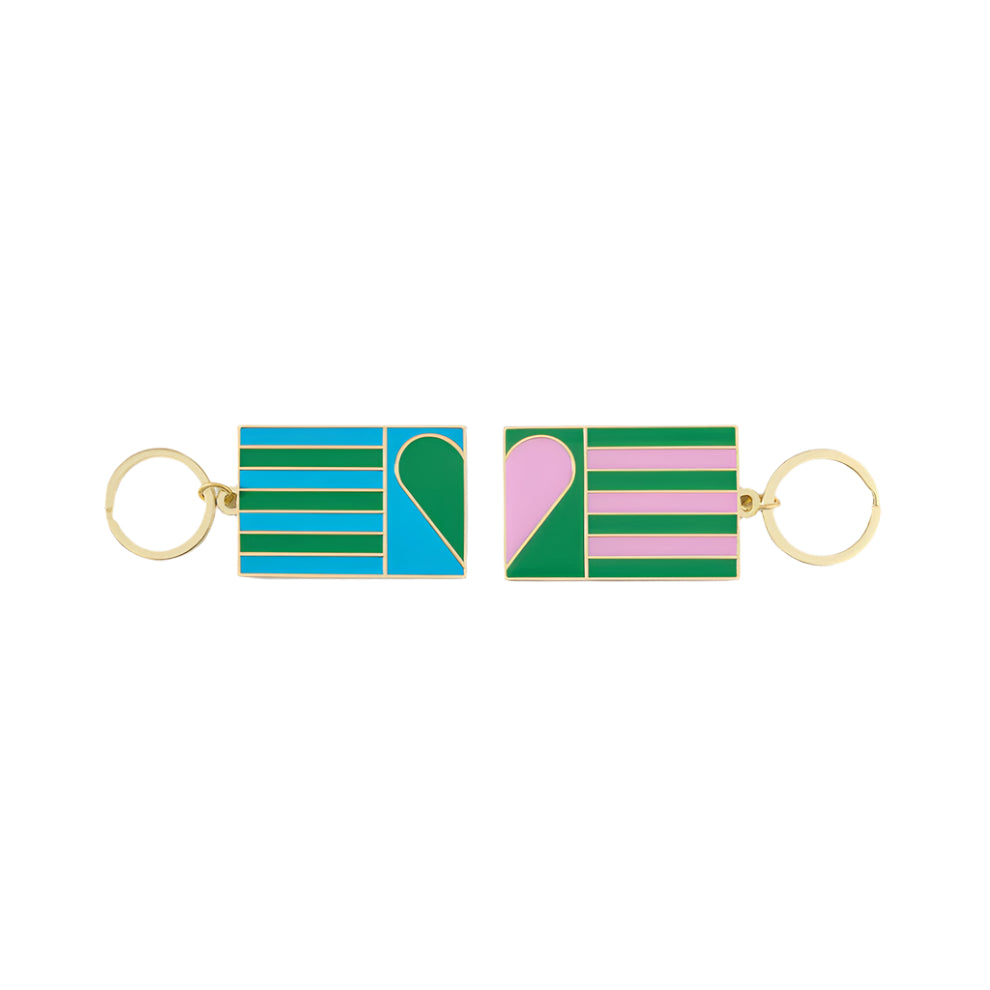 Yinka Ilori Love Always Keyring Set