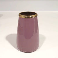 Enamel Vase Lilac