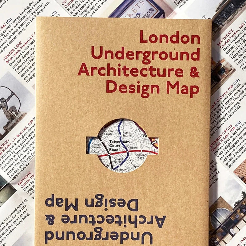 London Underground Architecture & Design Map – Design Museum Shop