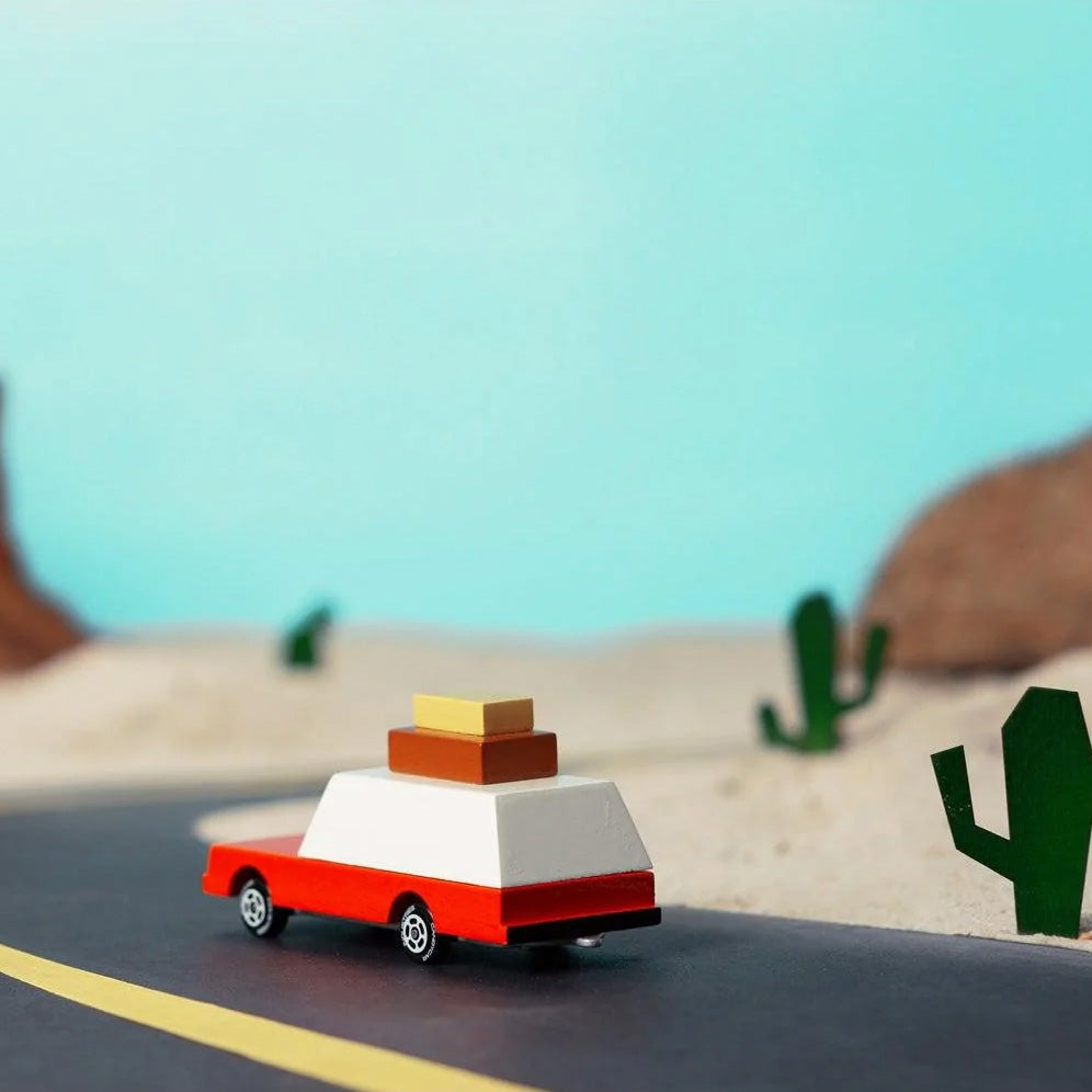 Luggage Wagon Wooden Toy