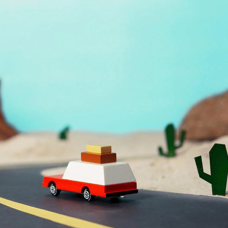 Luggage Wagon Wooden Toy