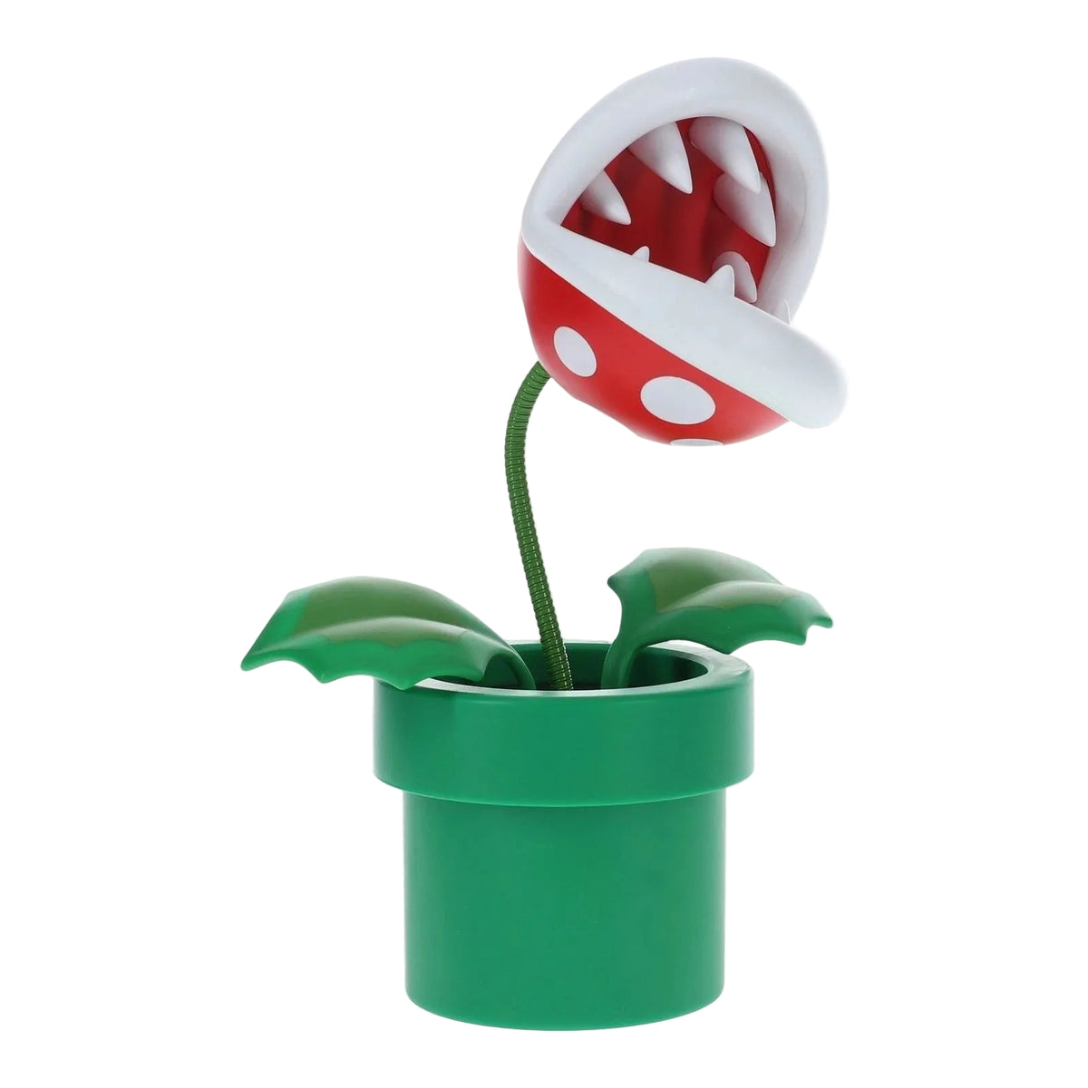 Piranha plant shaped lamp