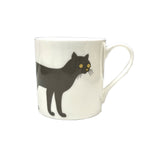 Enzo Mari Cat China Mug