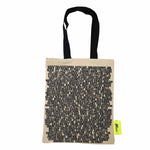 Canvas tote bag on a white background
