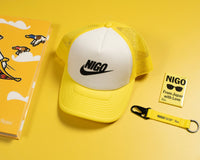 NIGO x Nike Yellow Mesh Trucker Cap