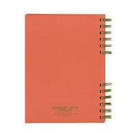 Standard Issue Planner Chilli Red Notebook