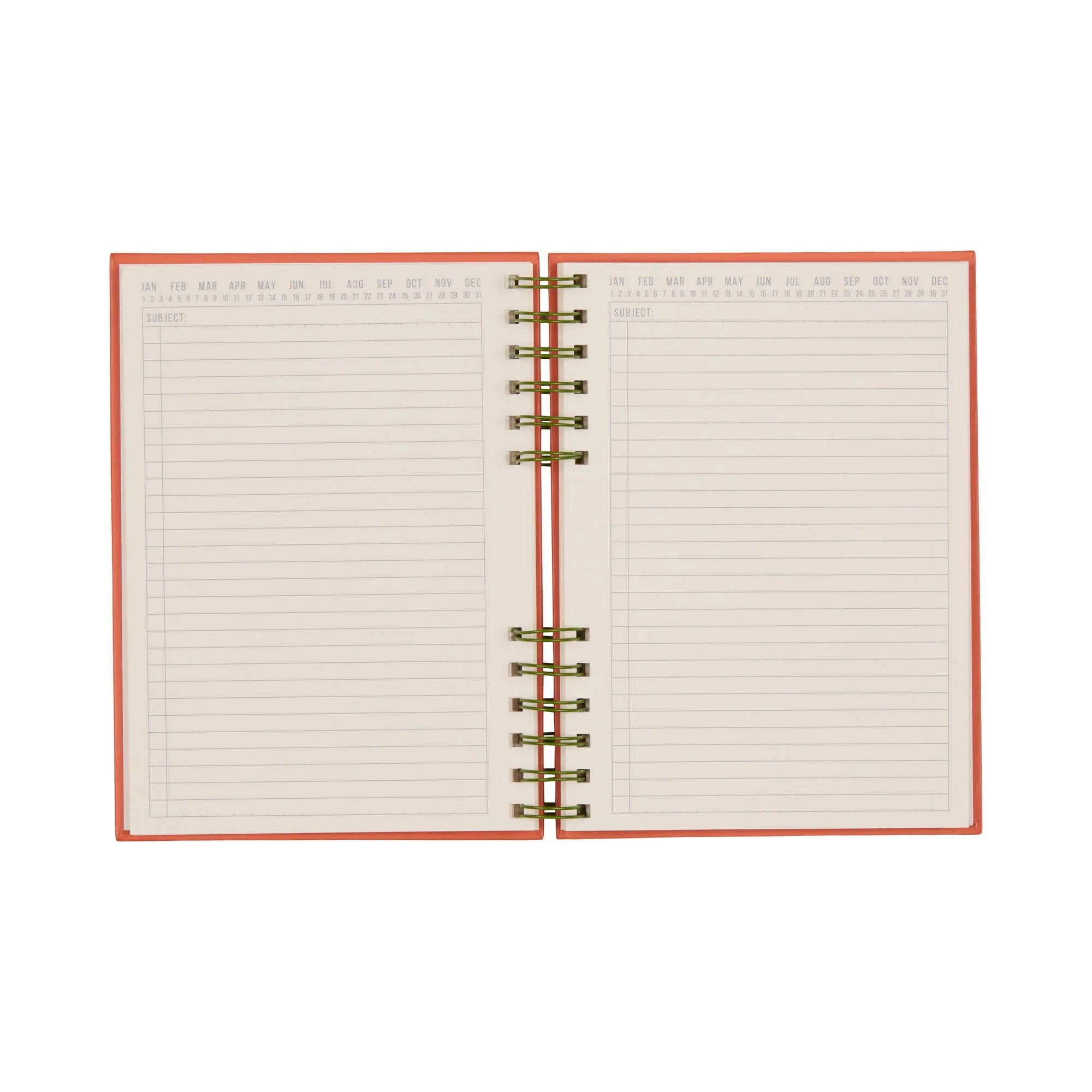Standard Issue Planner Chilli Red Notebook